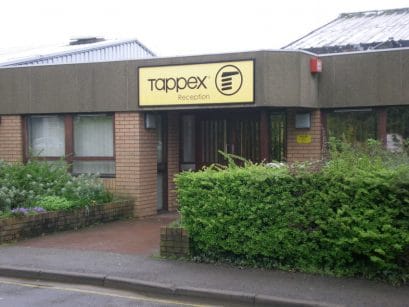 Tappex headquarters in Stratford-upon-Avon
