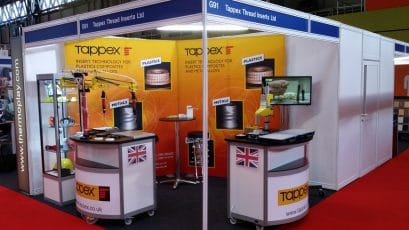 Tappex Thread Inserts exhibition stand