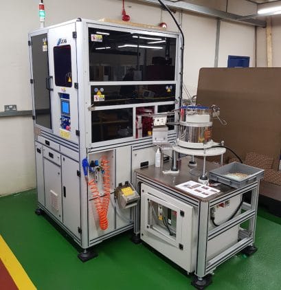 Tappex's multi camera vision sorting machine giving a 360° view of scanned components